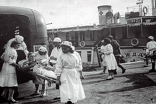 Госпитальная база Саратовской области в годы Великой Отечественной войны (обзор)